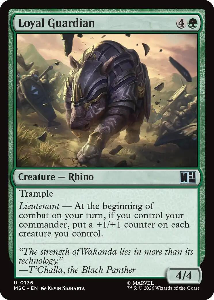 Image for Loyal Guardian (176) (MSC) - Magic: The Gathering