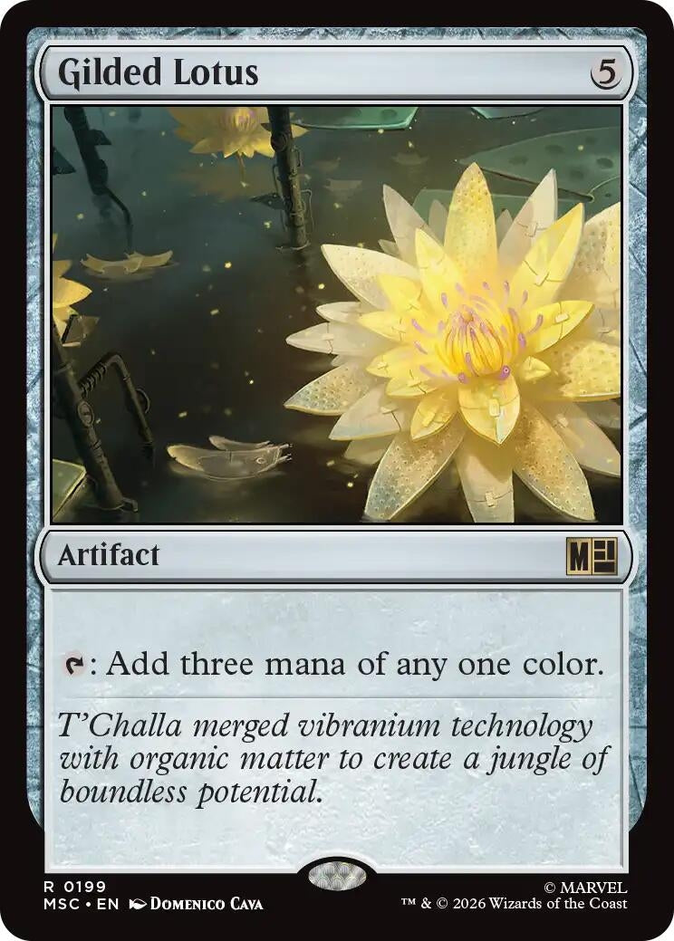 Image for Gilded Lotus (199) (MSC) - Magic: The Gathering