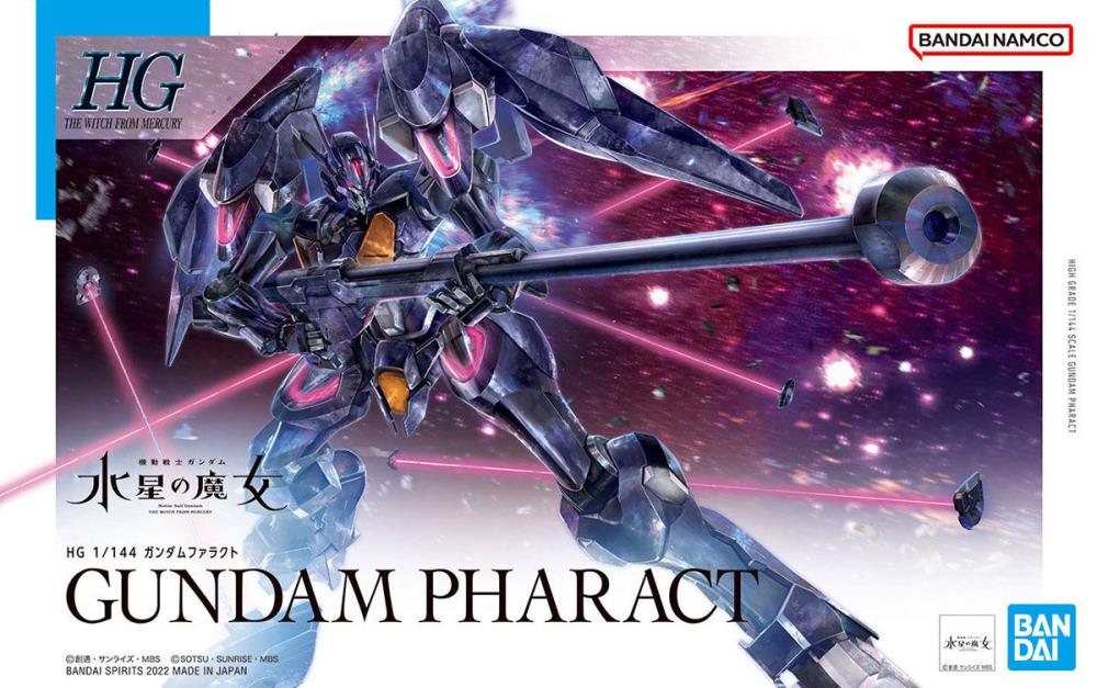 Gunpla - The Witch from Mercury HGTWFM Gundam Pharact 1/144 Scale Model Kit