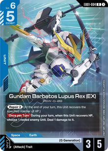 Image for Gundam Barbatos Lupus Rex (EX) (EB01-004) (EB01) - Gundam Card Game