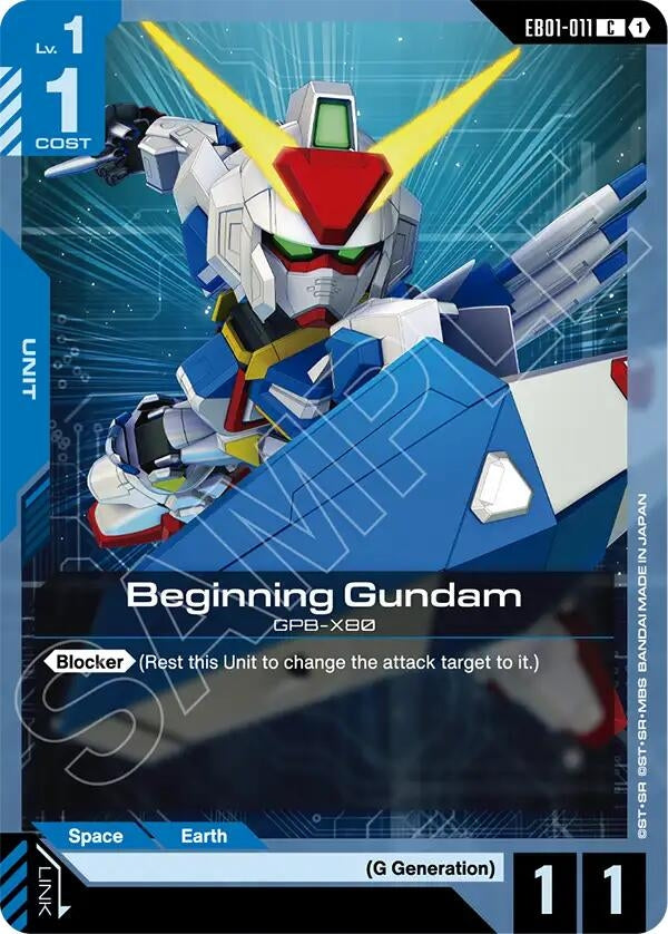 Image for Beginning Gundam (EB01-011) (EB01) - Gundam Card Game