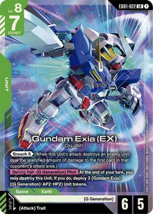 Image for Gundam Exia (EX) (EB01-022) (EB01) - Gundam Card Game