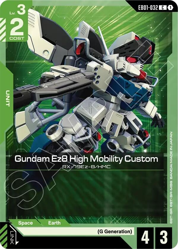 Image for Gundam Ez8 High Mobility Custom (EB01-032) (EB01) - Gundam Card Game