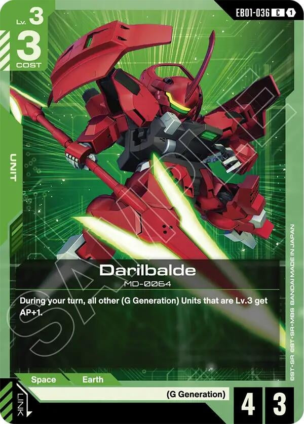 Image for Darilbalde (EB01-036) (EB01) - Gundam Card Game