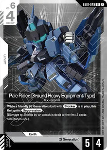Image for Pale Rider (Ground Heavy Equipment Type) (EB01-049) (EB01) - Gundam Card Game