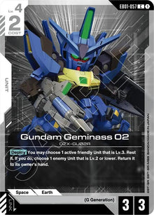 Image for Gundam Geminass 02 (EB01-057) (EB01) - Gundam Card Game
