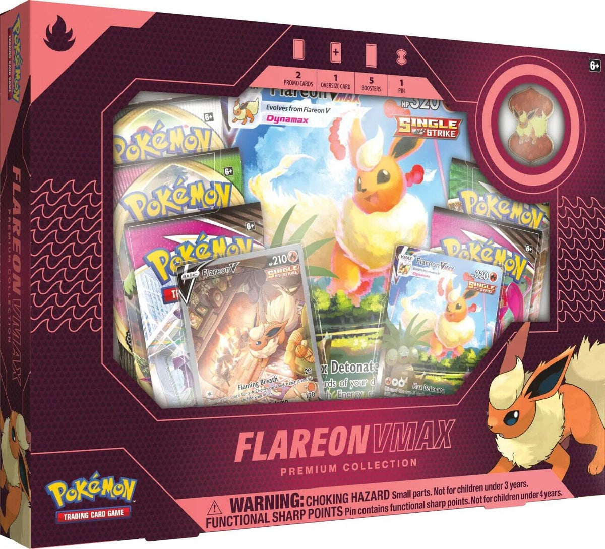 Image for Flareon VMAX Premium Collection (EU Exclusive) - Pokemon