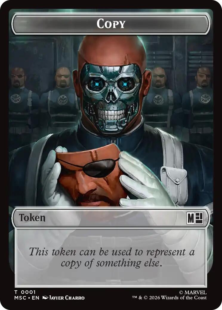 Image for Copy (0001) // Ape Villain (0010) Double-Sided Token (1 // 10) (MSC) - Magic: The Gathering