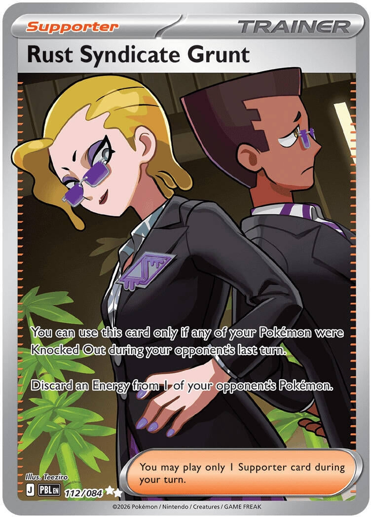 Image for Rust Syndicate Grunt (112/084) (PBL) - Pokemon