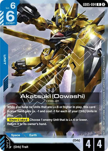 Image for Akatsuki (Oowashi) (GD05-004) (GD05) - Gundam Card Game