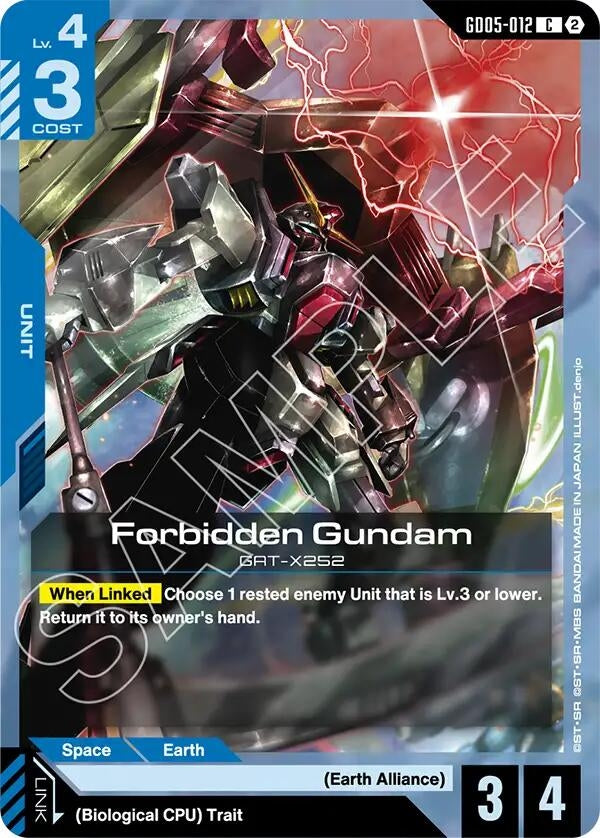 Forbidden Gundam (GD05-012) (GD05)