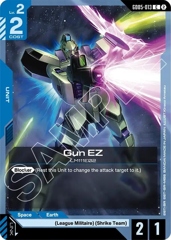 Image for Gun EZ (GD05-013) (GD05) - Gundam Card Game