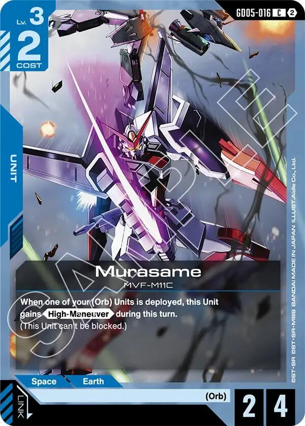 Image for Murasame (GD05-016) (GD05) - Gundam Card Game