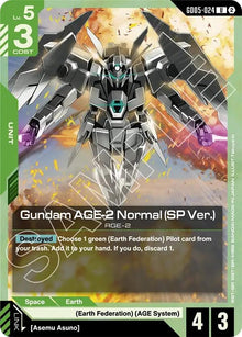 Image for Gundam AGE-2 Normal (SP Ver.) (GD05-024) (GD05) - Gundam Card Game