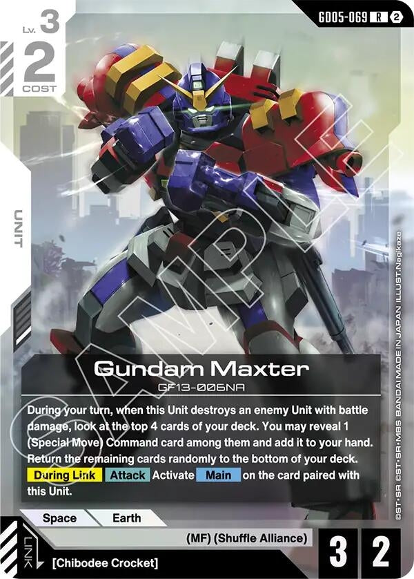 Image for Gundam Maxter (GD05-069) (GD05) - Gundam Card Game