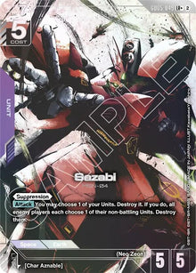 Image for Sazabi (LR+) (GD05-049) (GD05) - Gundam Card Game