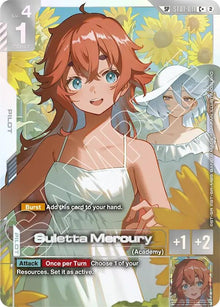 Suletta Mercury (C+) (SP) (ST01-011) (GD05)