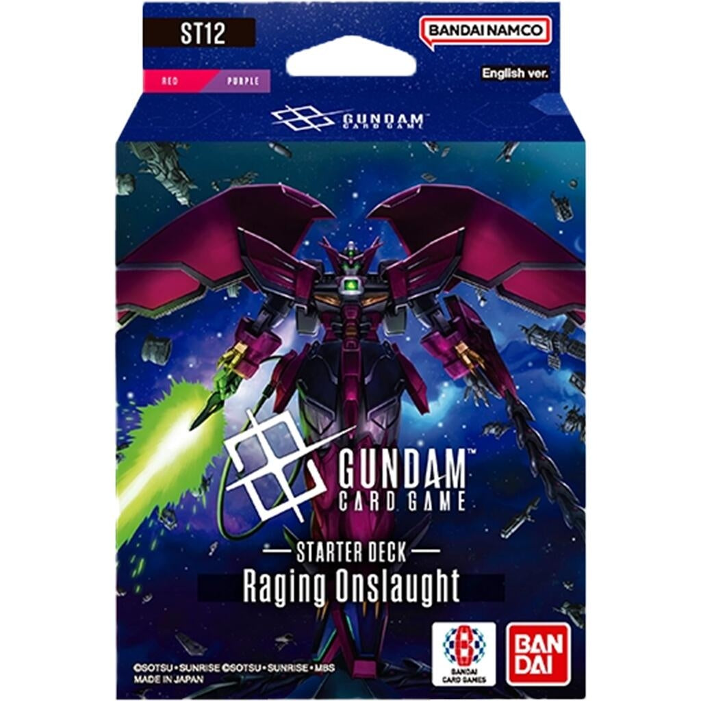 Image for Starter Deck 12: Raging Onslaught - Gundam Card Game