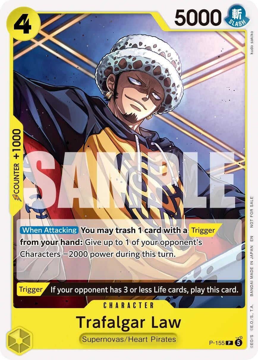 Image for Trafalgar Law (Pirates Party 2026 Vol. 2) (P-155) (OP-PR) - One Piece Card Game
