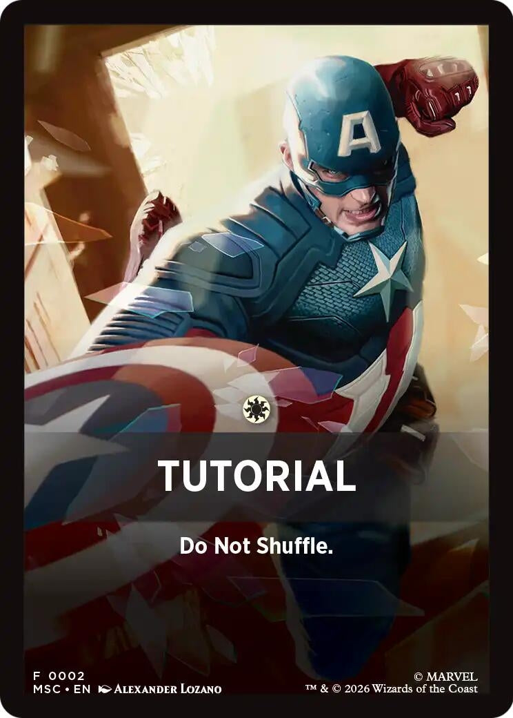 Image for Tutorial Theme Card (0002) (2) (MSC) - Magic: The Gathering