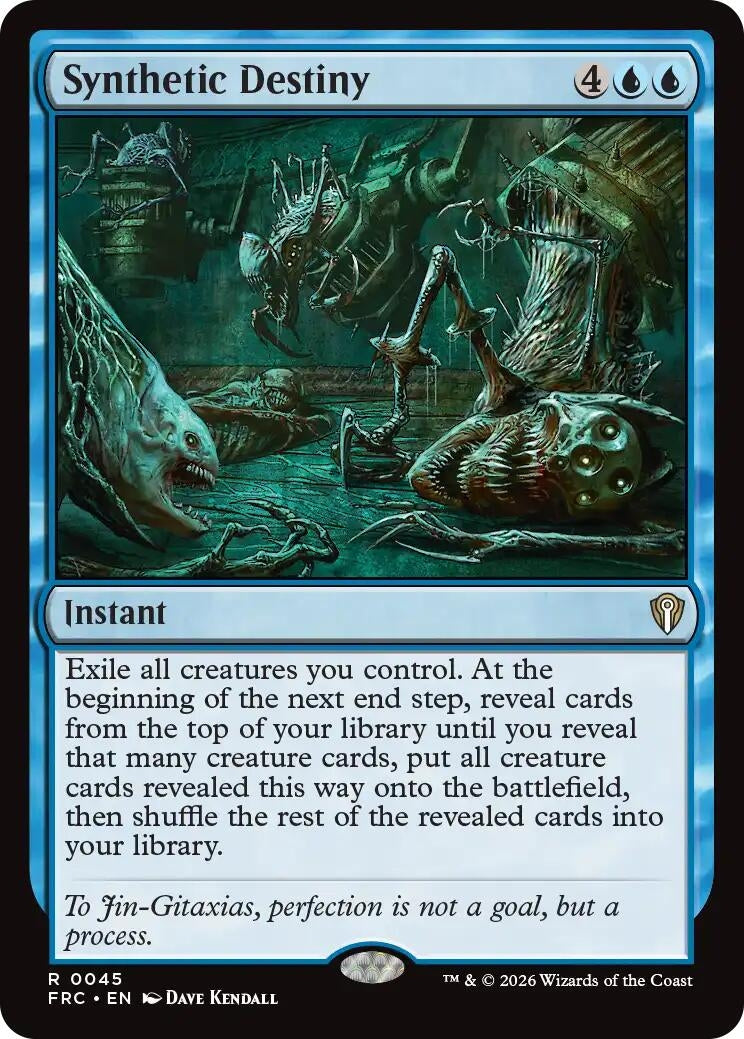 Image for Synthetic Destiny (45) (FRC) - Magic: The Gathering