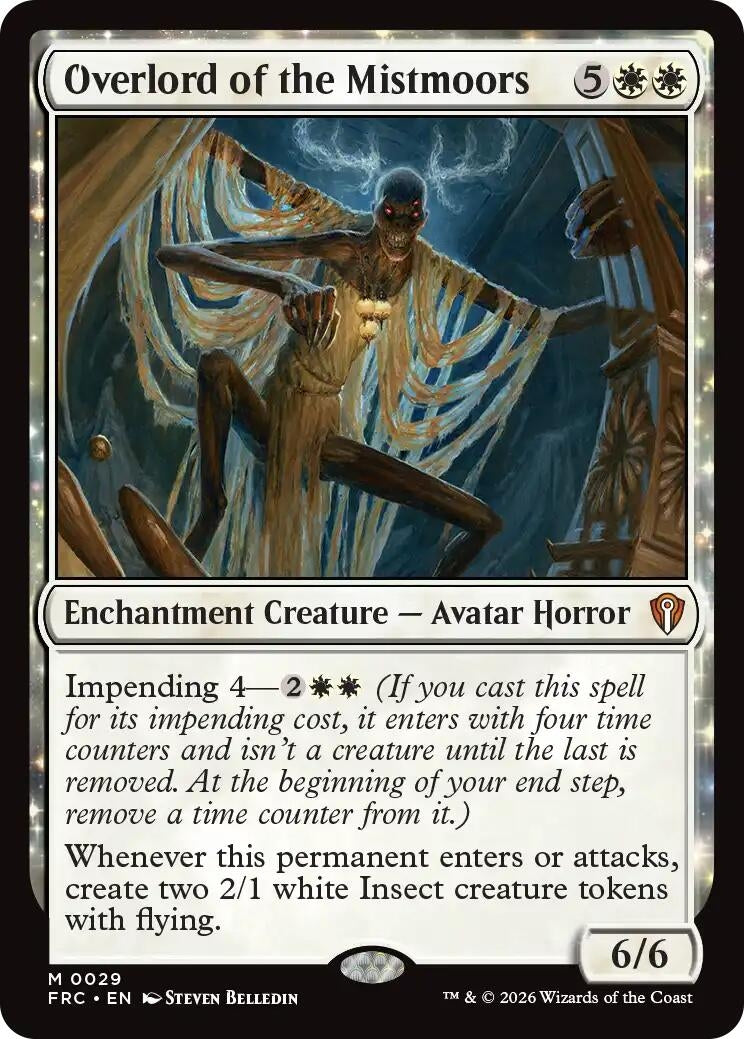 Image for Overlord of the Mistmoors (29) (FRC) - Magic: The Gathering