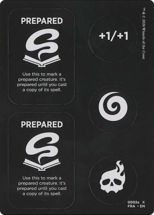 Image for Punch Card Token (2a // 2b) (FRA) - Magic: The Gathering