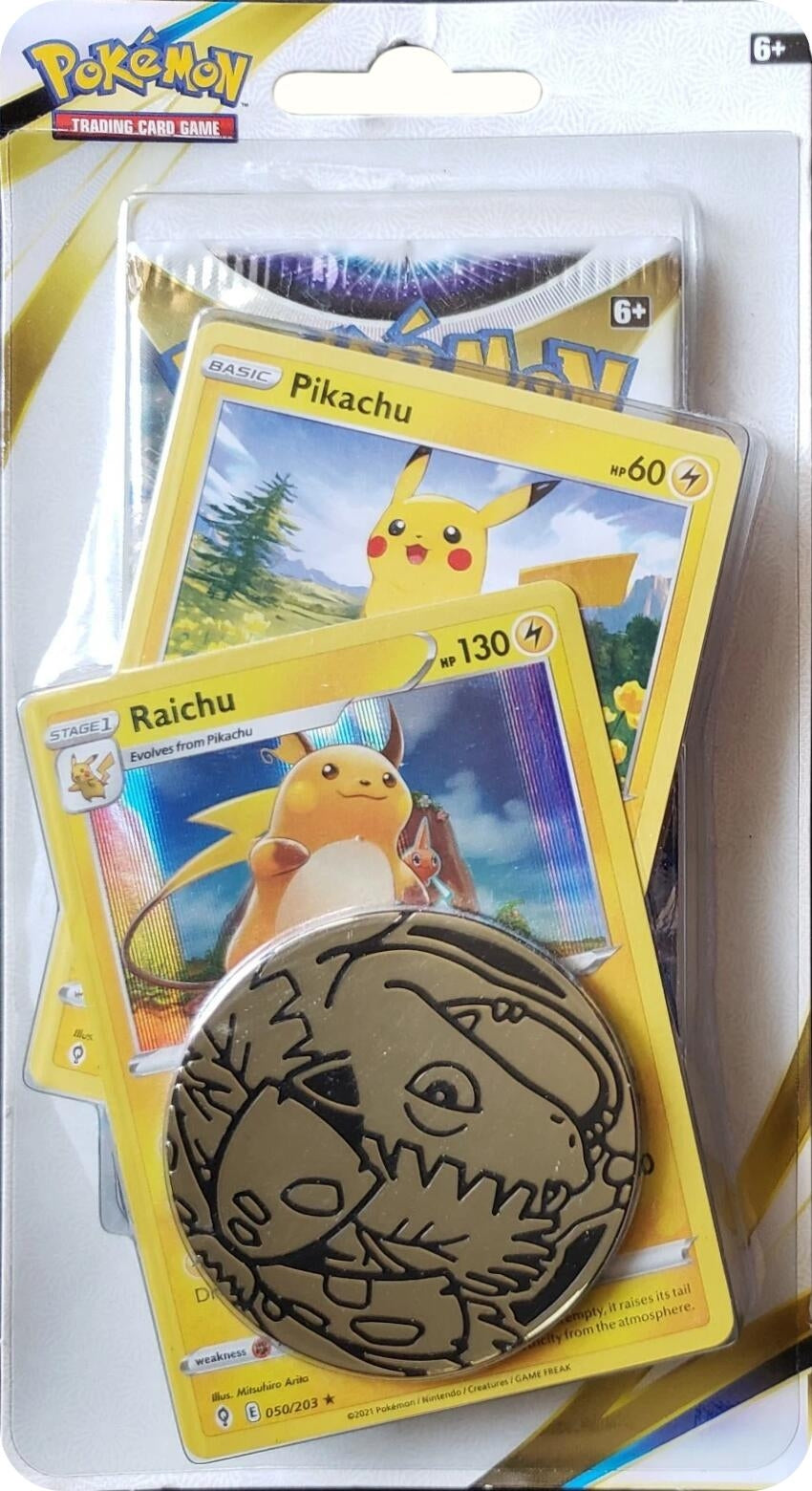 Image for Brilliant Stars Premium Checklane Blister [Raichu] - Pokemon