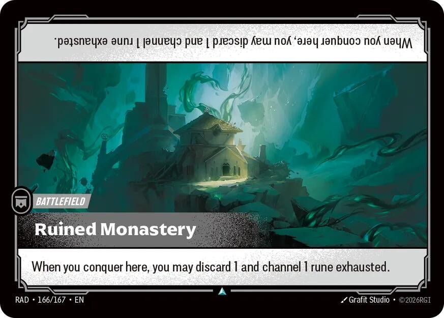 Image for Ruined Monastery (166/167) (RAD) - Riftbound: League of Legends Trading Card Game