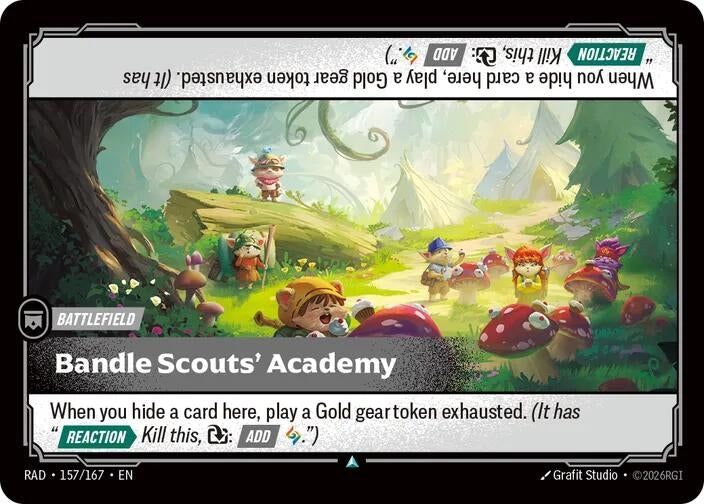 Image for Bandle Scouts' Academy (157/167) (RAD) - Riftbound: League of Legends Trading Card Game