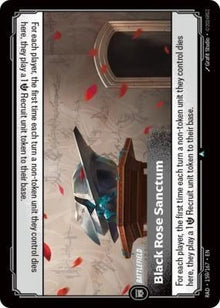 Image for Black Rose Sanctum (159/167) (RAD) - Riftbound: League of Legends Trading Card Game