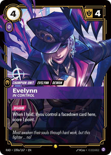 Image for Evelynn, In Control (Alternate Art) (109a/167) (RAD) - Riftbound: League of Legends Trading Card Game