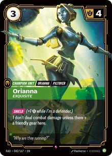 Image for Orianna, Exquisite (042/167) (RAD) - Riftbound: League of Legends Trading Card Game