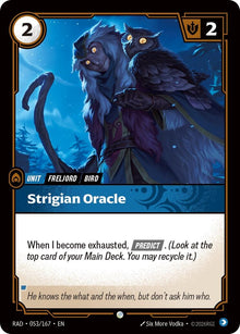 Image for Strigian Oracle (053/167) (RAD) - Riftbound: League of Legends Trading Card Game