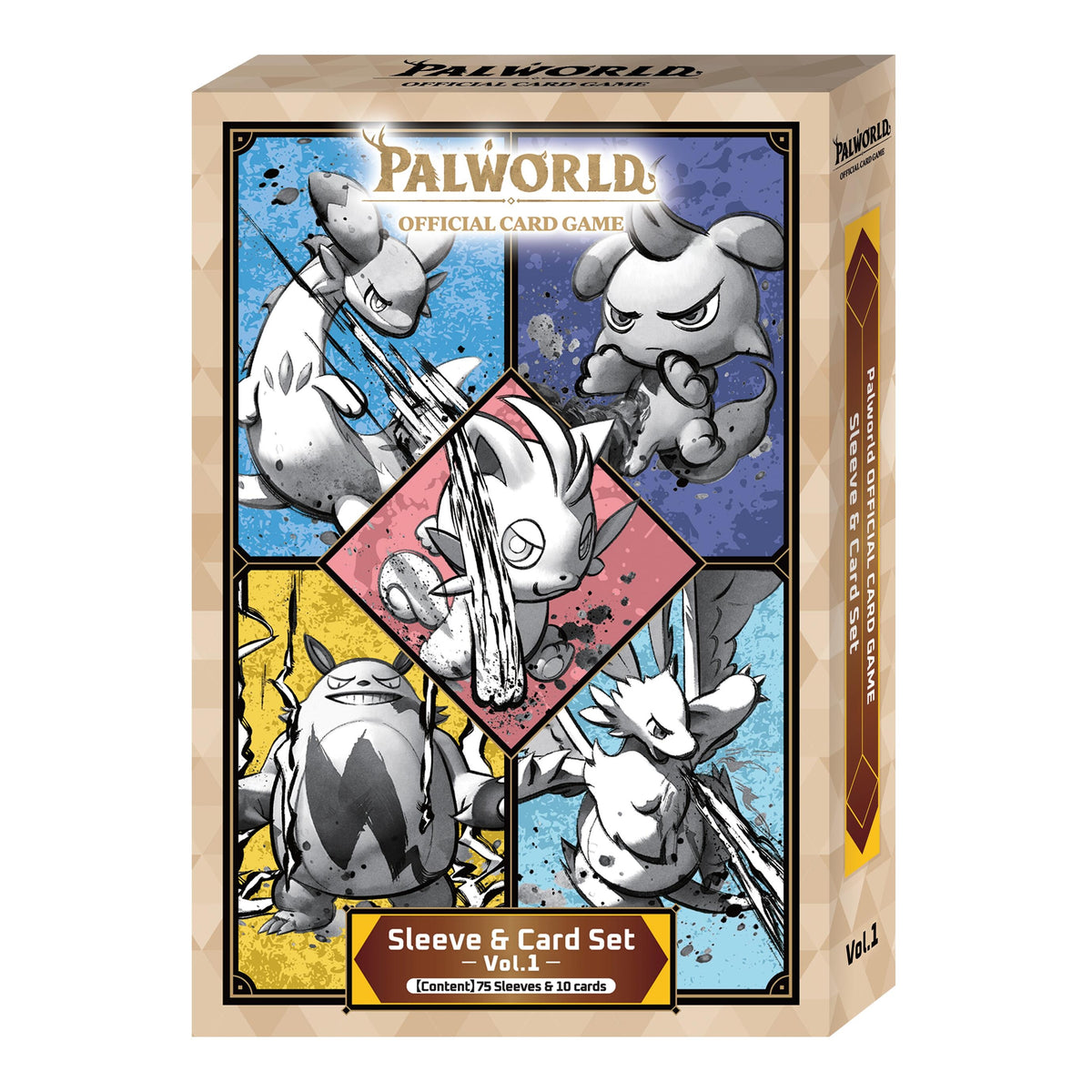 Image for Palworld Sleeve and Card Set Vol. 1 Box - Palworld OFFICIAL CARD GAME