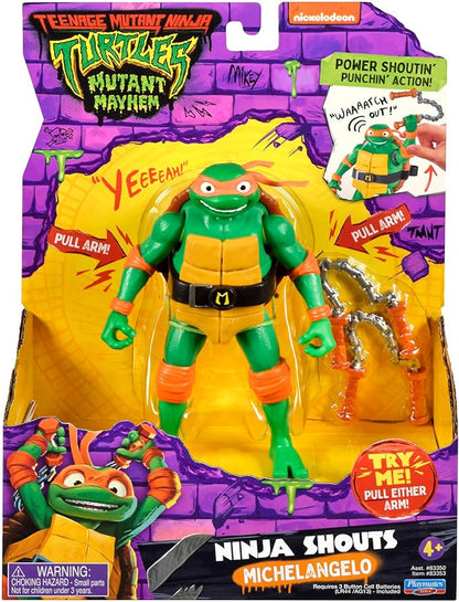 TMNT - NINJA SHOUTS: MICHELANGELO