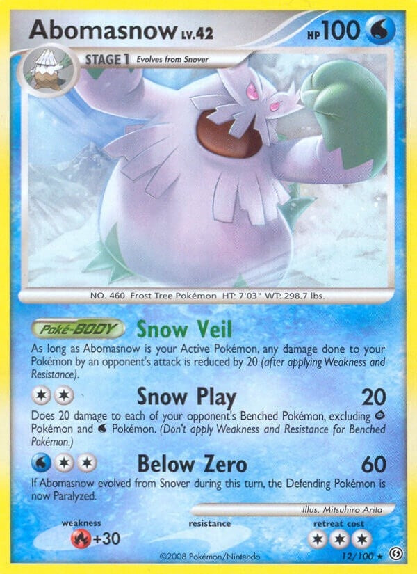 Abomasnow (12/100) (SF)