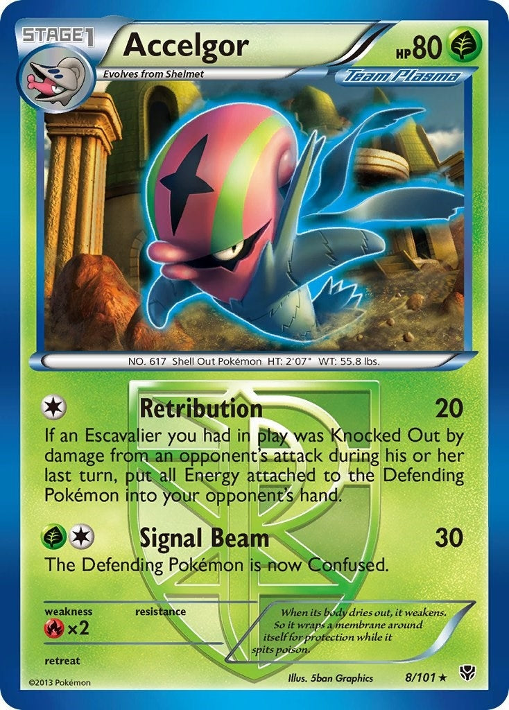 Accelgor (Team Plasma) (8/101) (PLB)