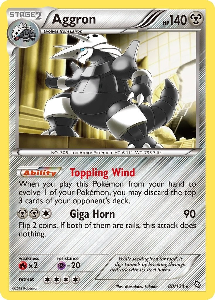 Aggron (80/124) (DRX)