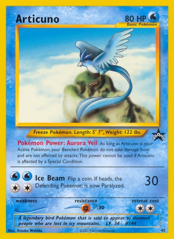 Image for Articuno (48) (48/53) (PR) - Pokemon