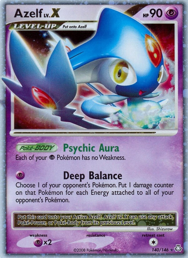 Image for Azelf LV.X (140/146) (LA) - Pokemon
