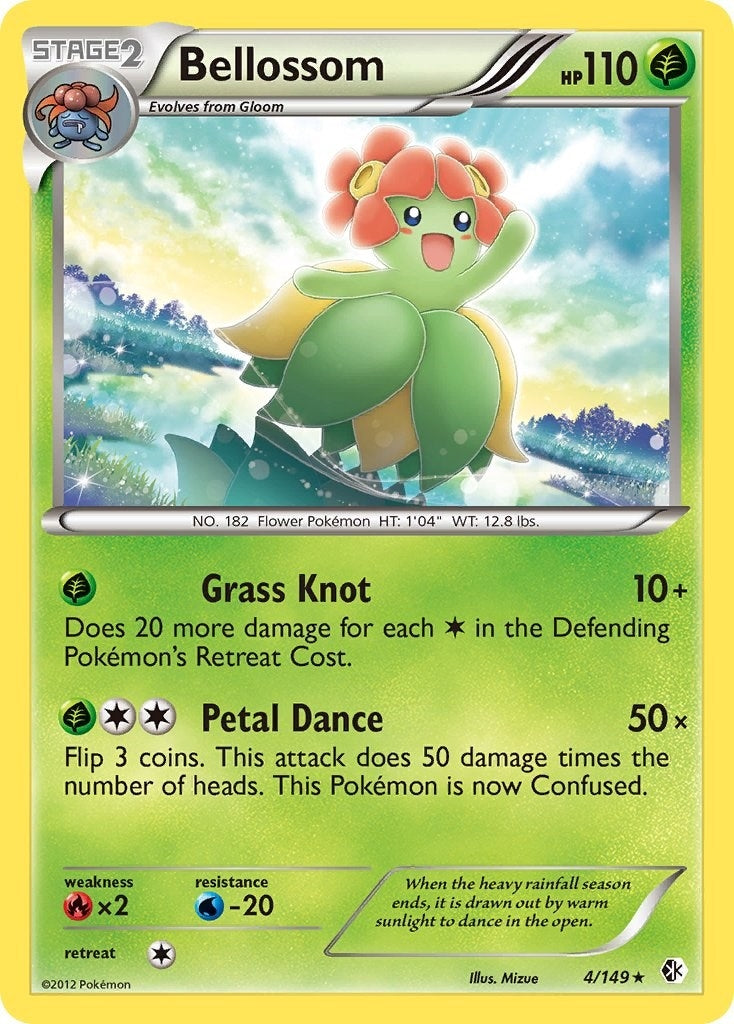 Image for Bellossom (4/149) (BCR) - Pokemon