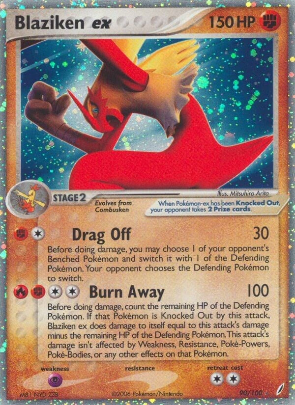 Image for Blaziken ex (90/100) (CG) - Pokemon
