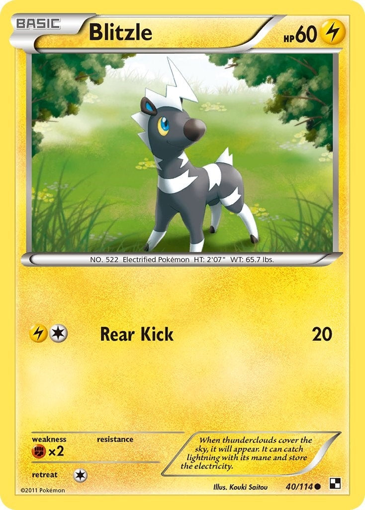 Image for Blitzle (40) (40/114) (BLW) - Pokemon