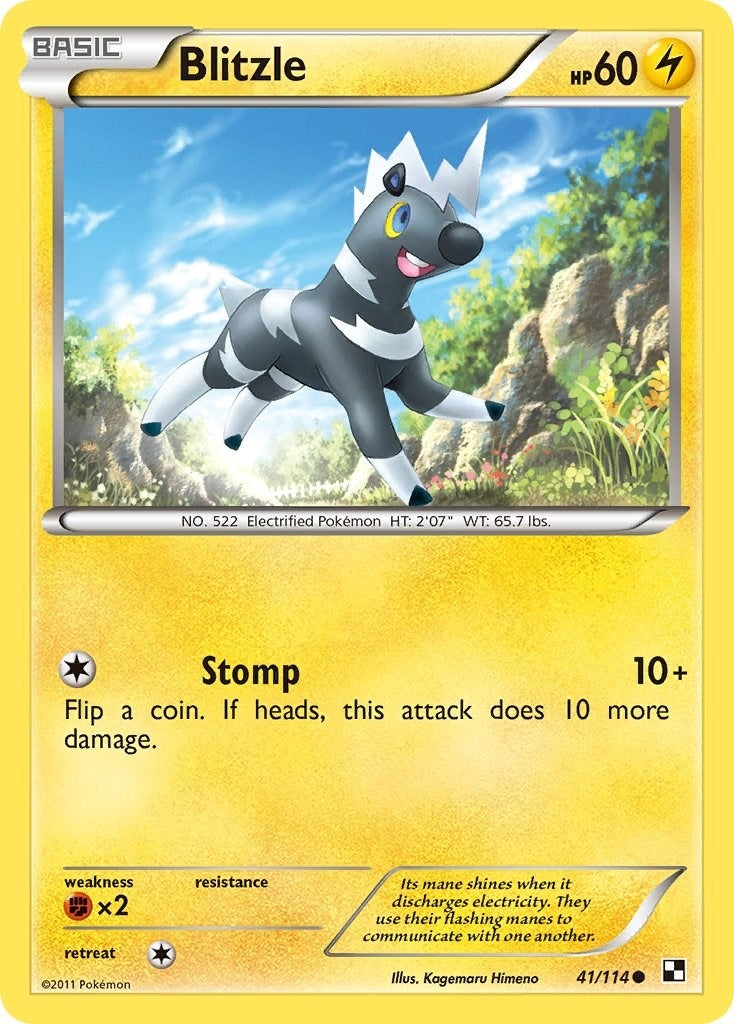 Image for Blitzle (41) (41/114) (BLW) - Pokemon