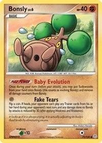 Image for Bonsly (71/130) (DP) - Pokemon
