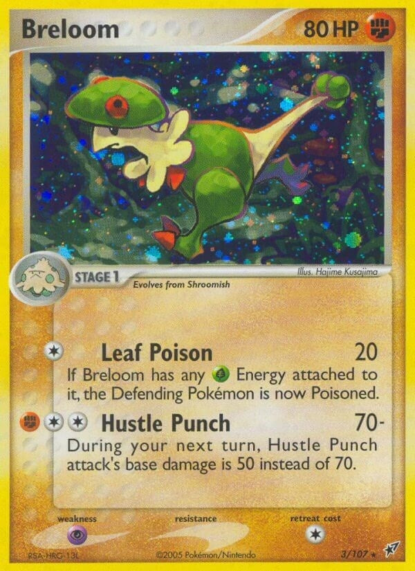 Image for Breloom (3/107) (DX) - Pokemon