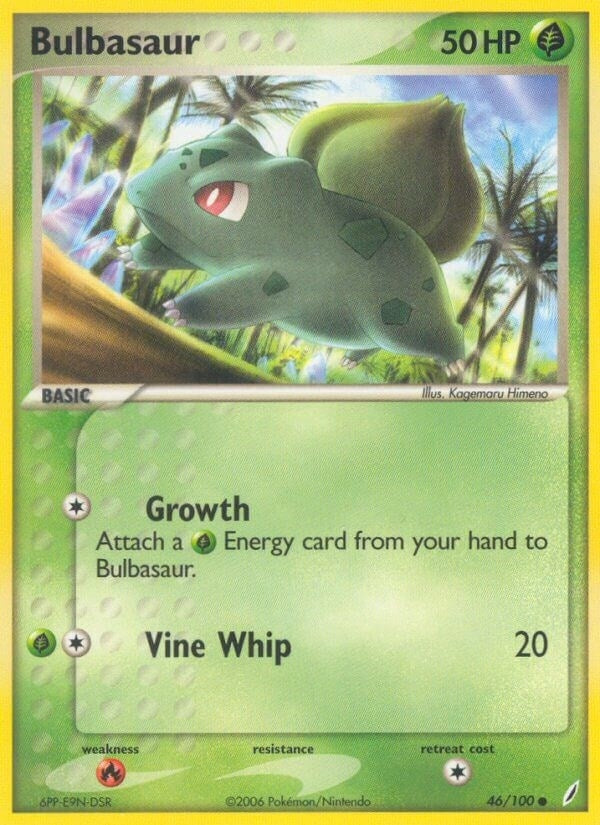 Image for Bulbasaur (46/100) (CG) - Pokemon
