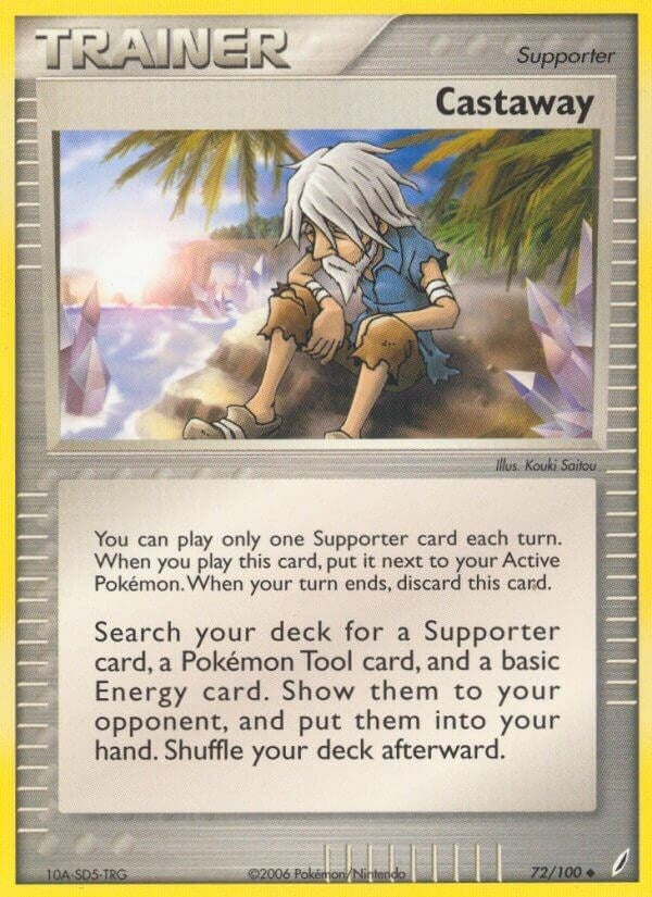 Image for Castaway (72/100) (CG) - Pokemon