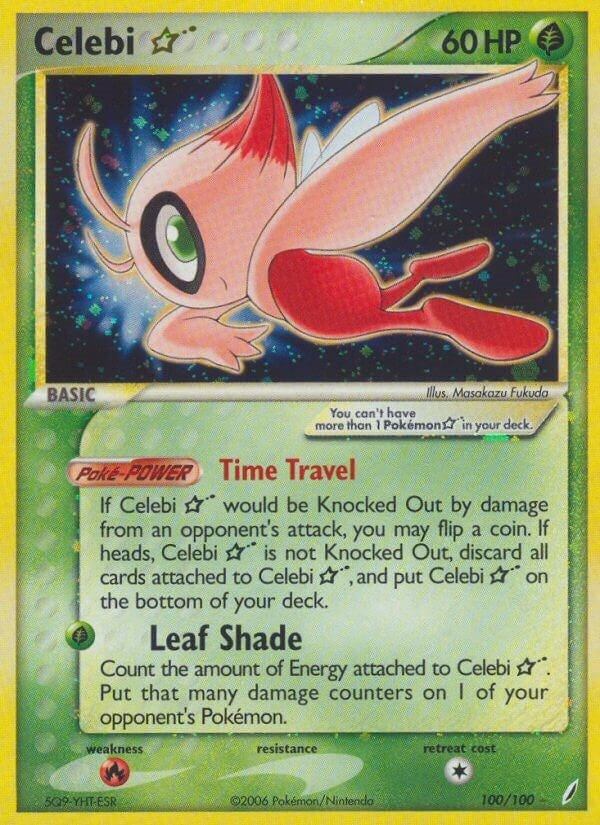 Image for Celebi Star (100/100) (CG) - Pokemon